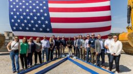 Aligned Data Centers and community partners at the Project Phoenix groundbreaking in Shippingport, Pennsylvania